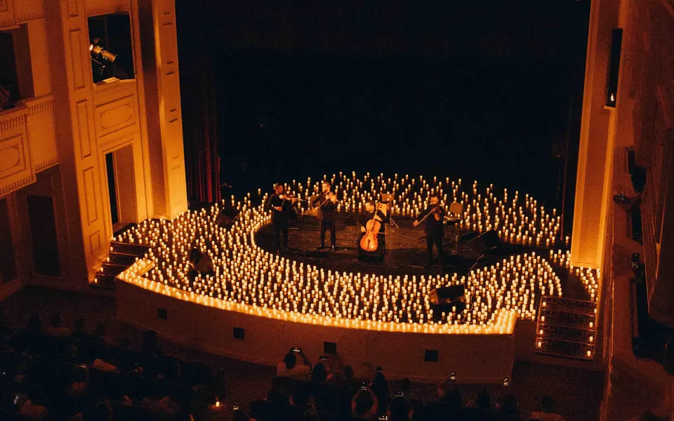 Candlelight concert at Nakhchivan State Musical Drama Theatre